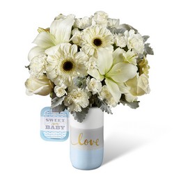 Sweet Baby Boy Bouquet by Hallmark -A local Pittsburgh florist for flowers in Pittsburgh. PA